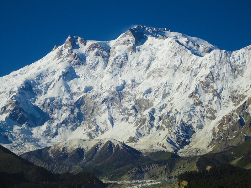 snow-covered mountain peak