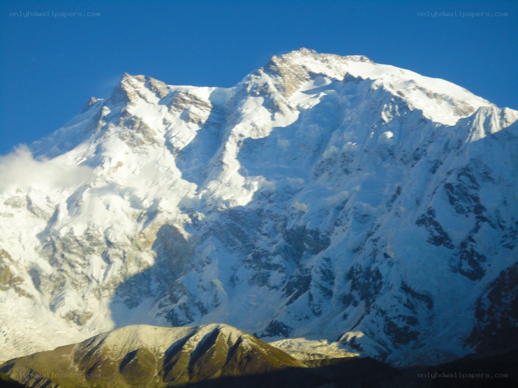 snow-covered mountain peak