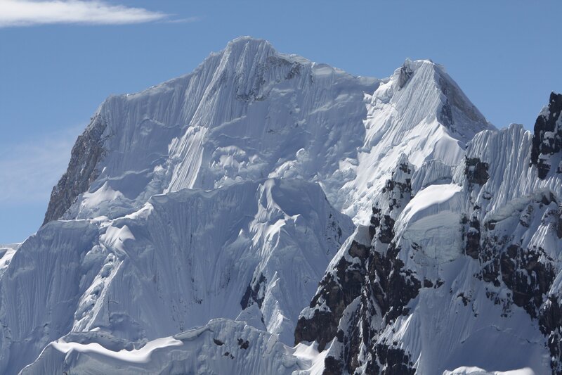 snow-covered mountain peak