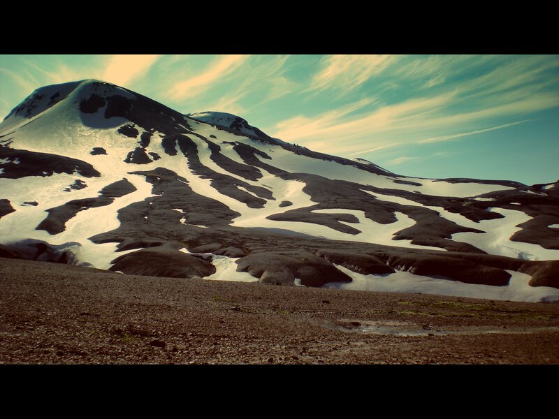 snow-covered mountain peak