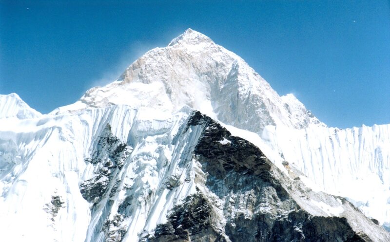 snow-covered mountain peak