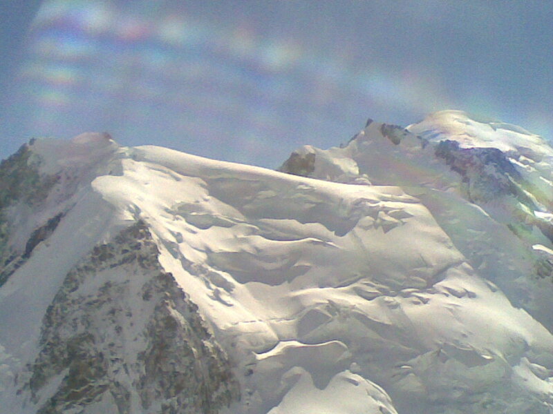 snow-covered mountain peaks