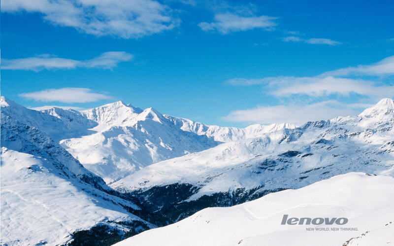 Snow-covered Mountain Range — Blue, Serene, Winter, Photograph, Mountains