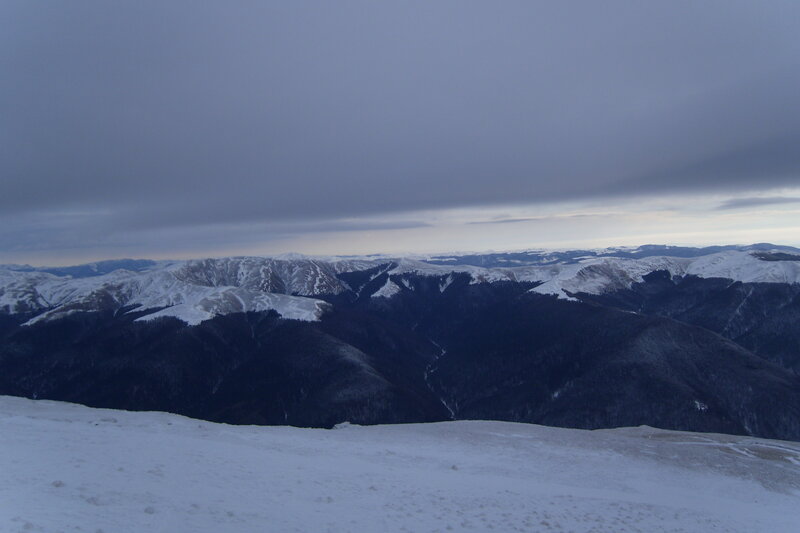 Snow-covered Mountain Range — White, Dramatic, Winter, Photograph