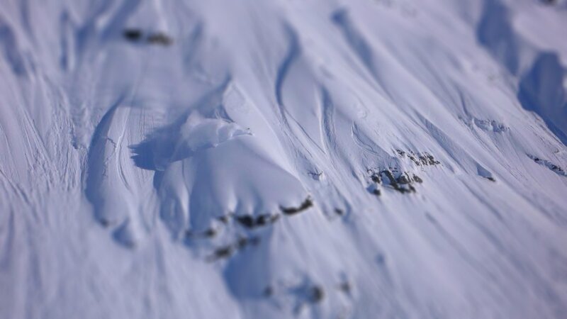 snow-covered mountain slope