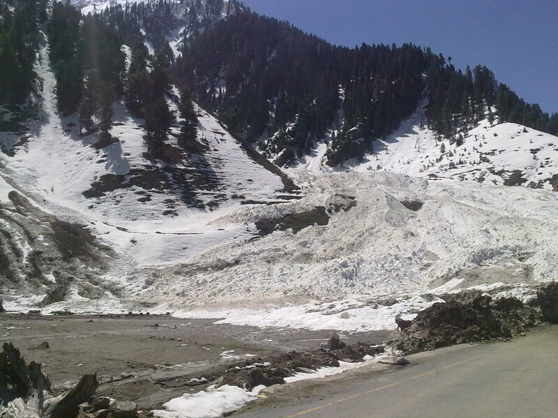 Snow-covered Mountain Slope — White, Dramatic