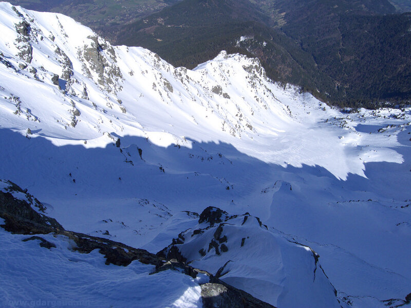 Snow-covered Mountain Slopes — White, Serene