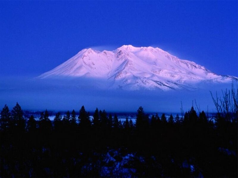 Snow-covered Mountain