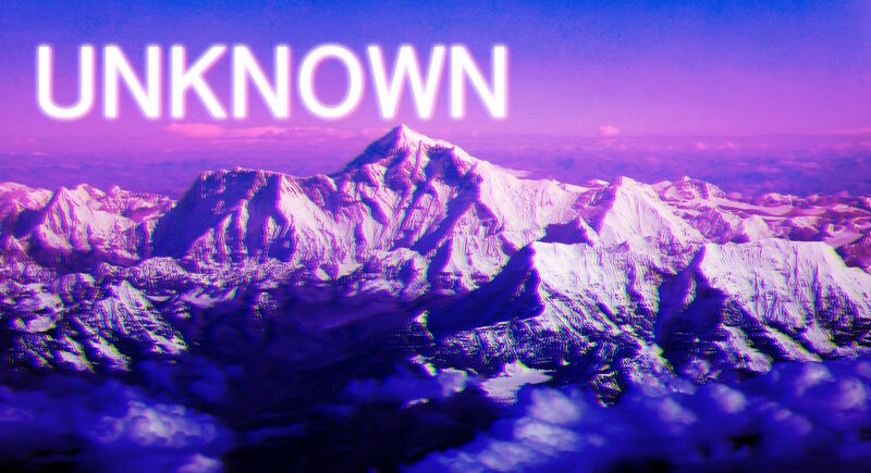 Snow-covered Mountains — Purple, Dramatic, Digital Art, Clouds