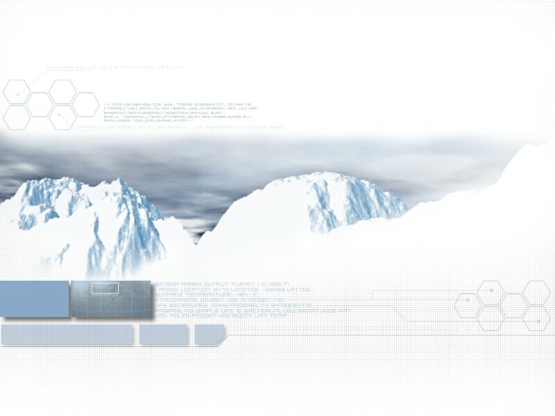 Snow-covered Mountains — White, Cold, Winter