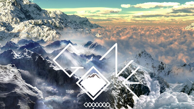 Snow-covered Mountains — White, Dramatic, Sunrise, Digital Art, Clouds, Sky