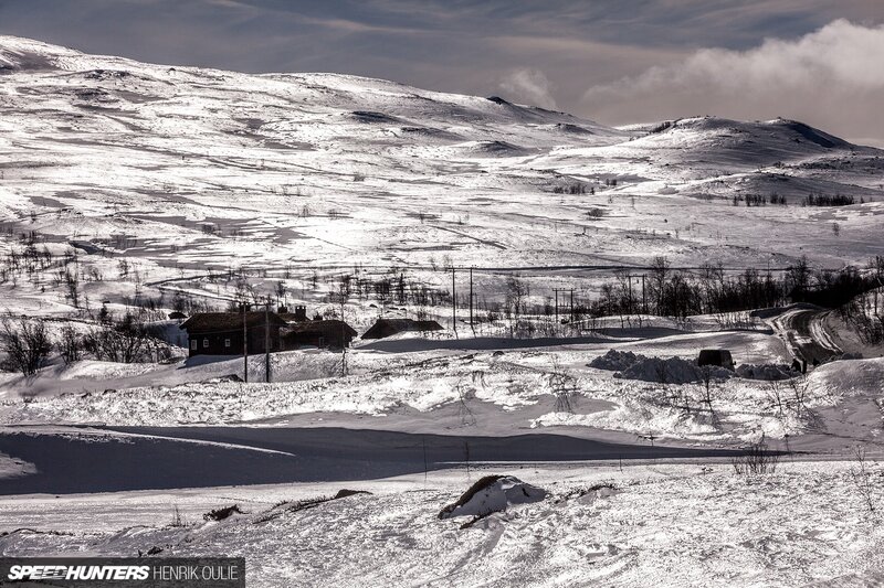 Snow-covered Mountains — White, Dramatic, Winter, Photograph, Houses