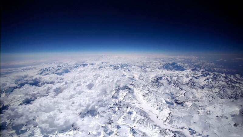 Snow-covered Mountains — White, Serene, Photograph