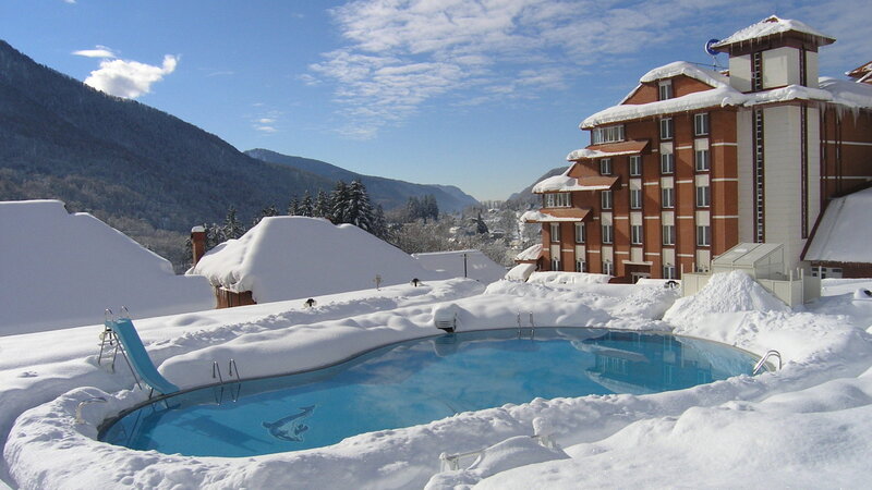 Snow-covered Pool