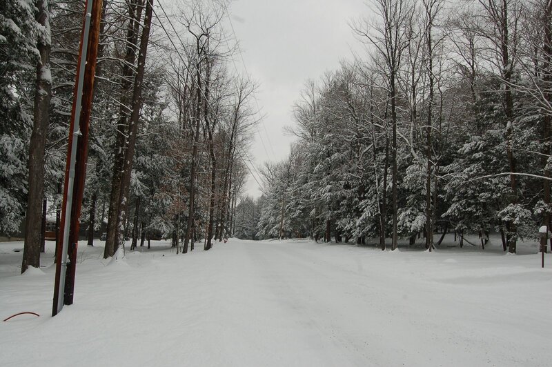 Snow-covered Road — White, Quiet