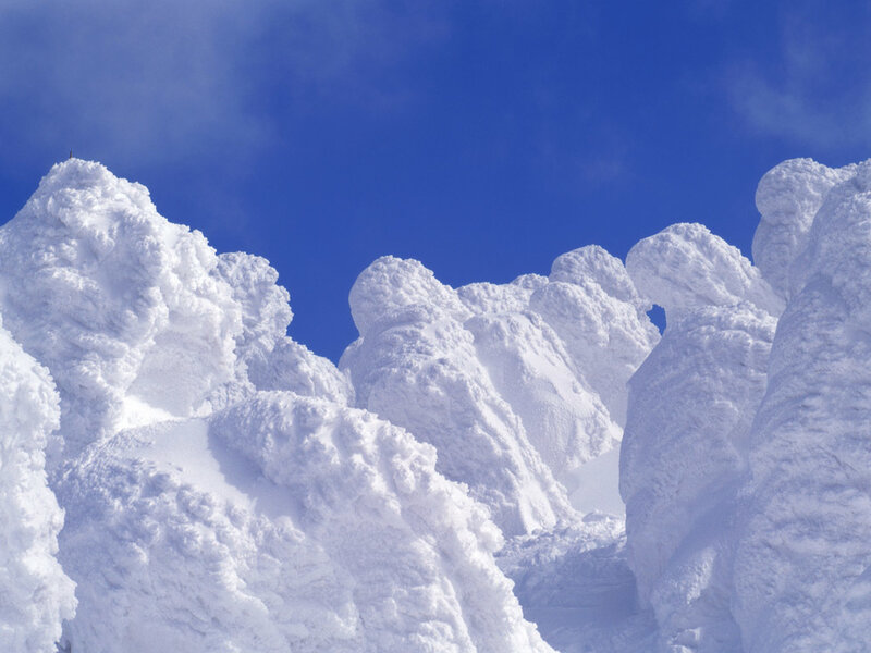 Snow-covered Rocks