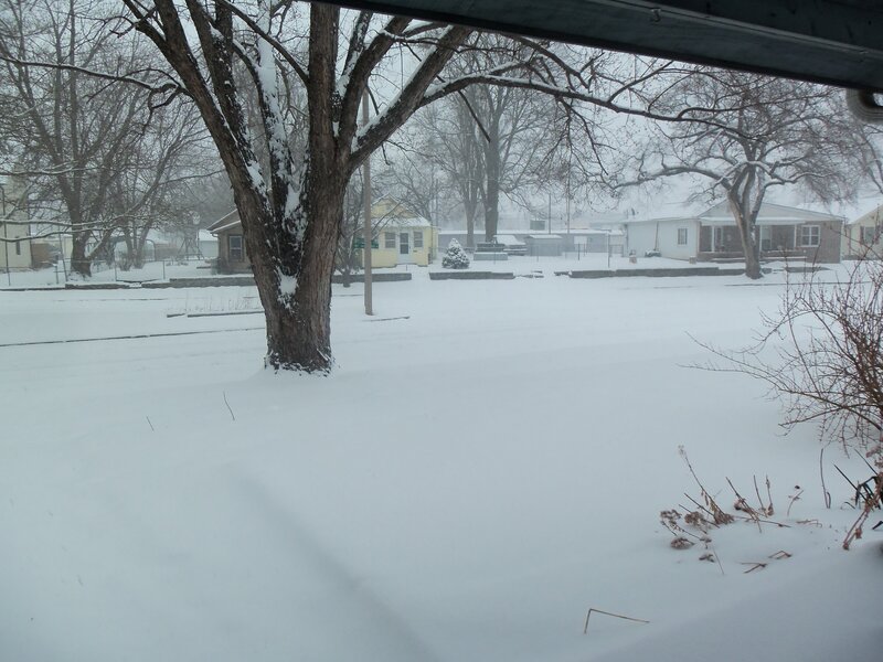 Snow-covered Street — White, Calm