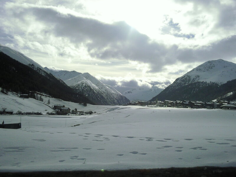 Snow-covered Valley