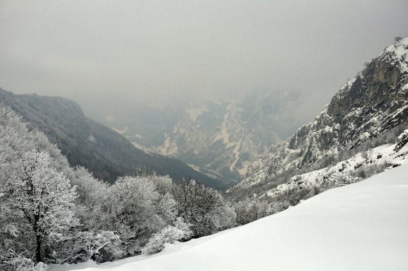 Snow-covered Valley — White, Cold