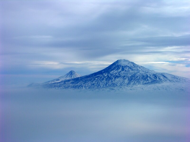 Snow-covered Volcanoes