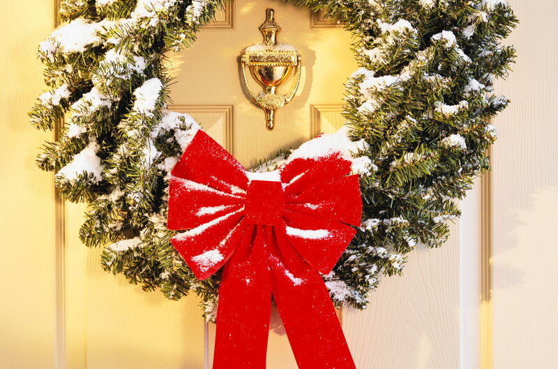 Snow-covered Wreath