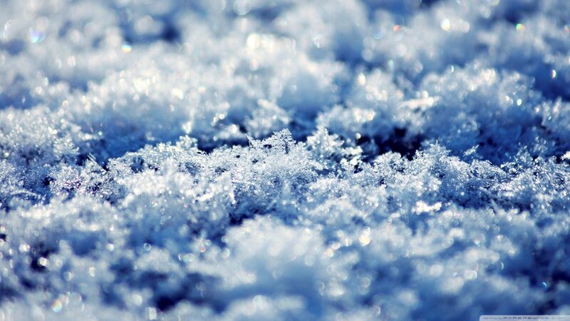 Snow Crystals in Sunlight