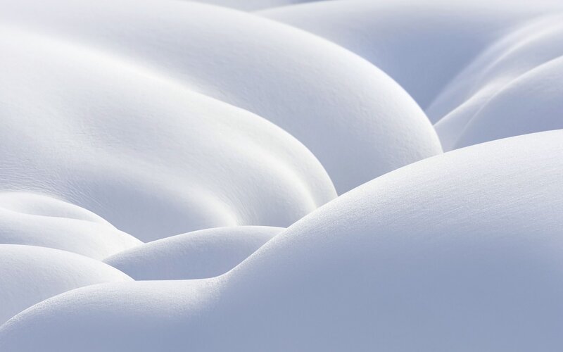 Snow Drifts — White