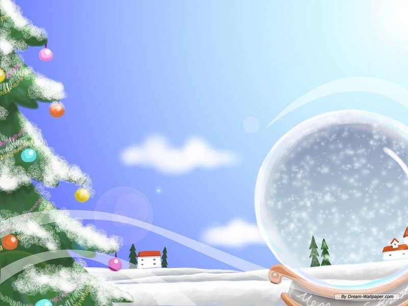 Snow Globe and Christmas Tree