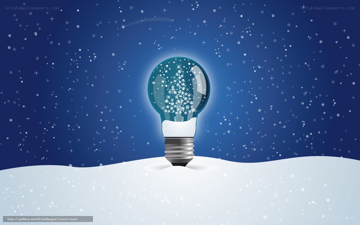 snow globe light bulb