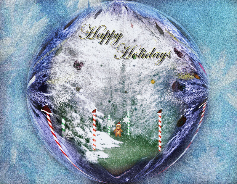 Snow Globe with Gingerbread Man