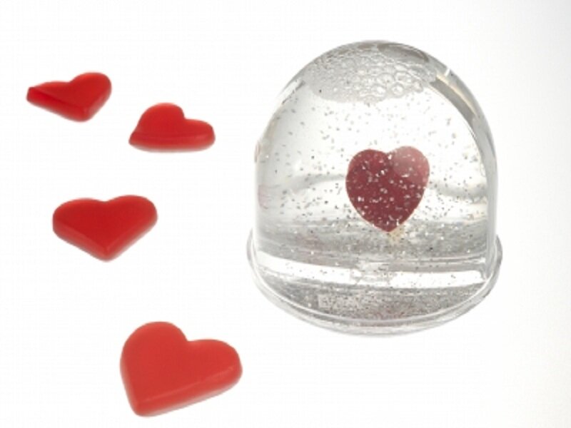 Snow Globe with Heart