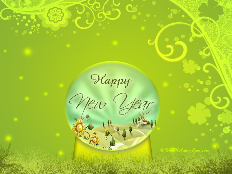 Snow Globe with Landscape