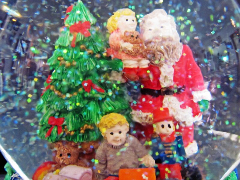 Snow Globe with Santa