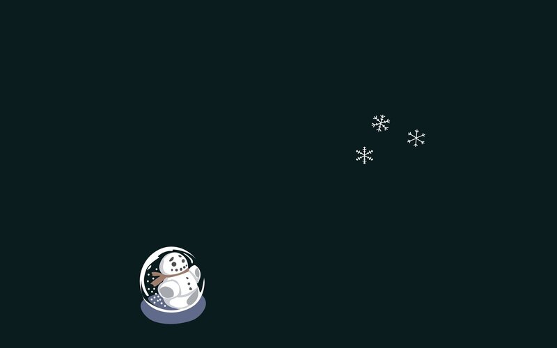 snow globe with snowman