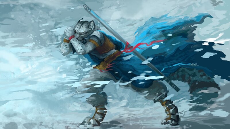 Snow Leopard Warrior