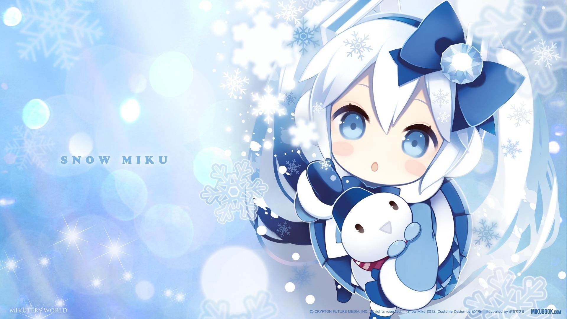 Snow Miku character art