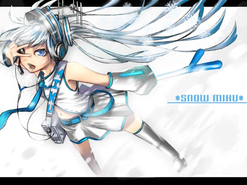 Snow Miku character art
