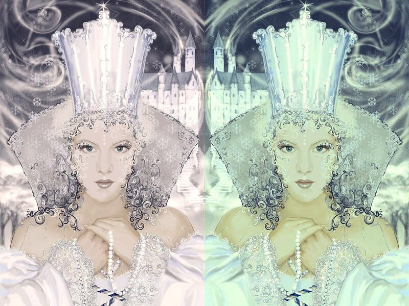 Snow Queen portrait