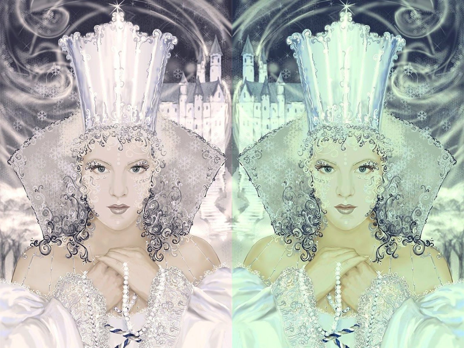 Snow Queen portrait