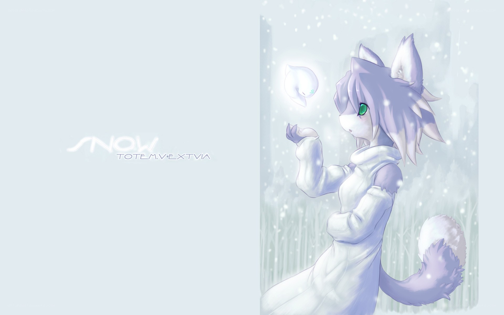 snow spirit in winter