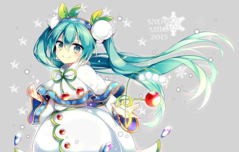 Snow-themed Anime Girl
