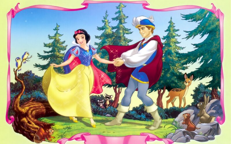 Snow White and Prince — Blue