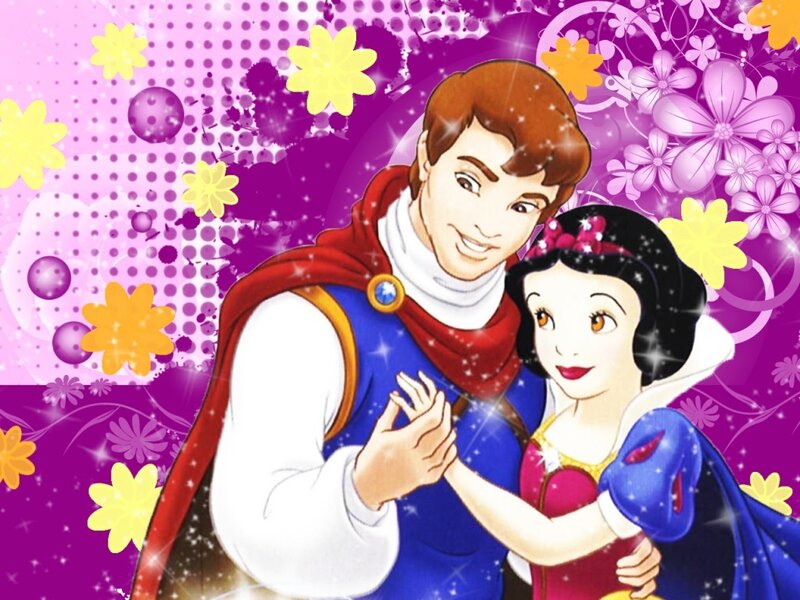 Snow White and Prince — Purple