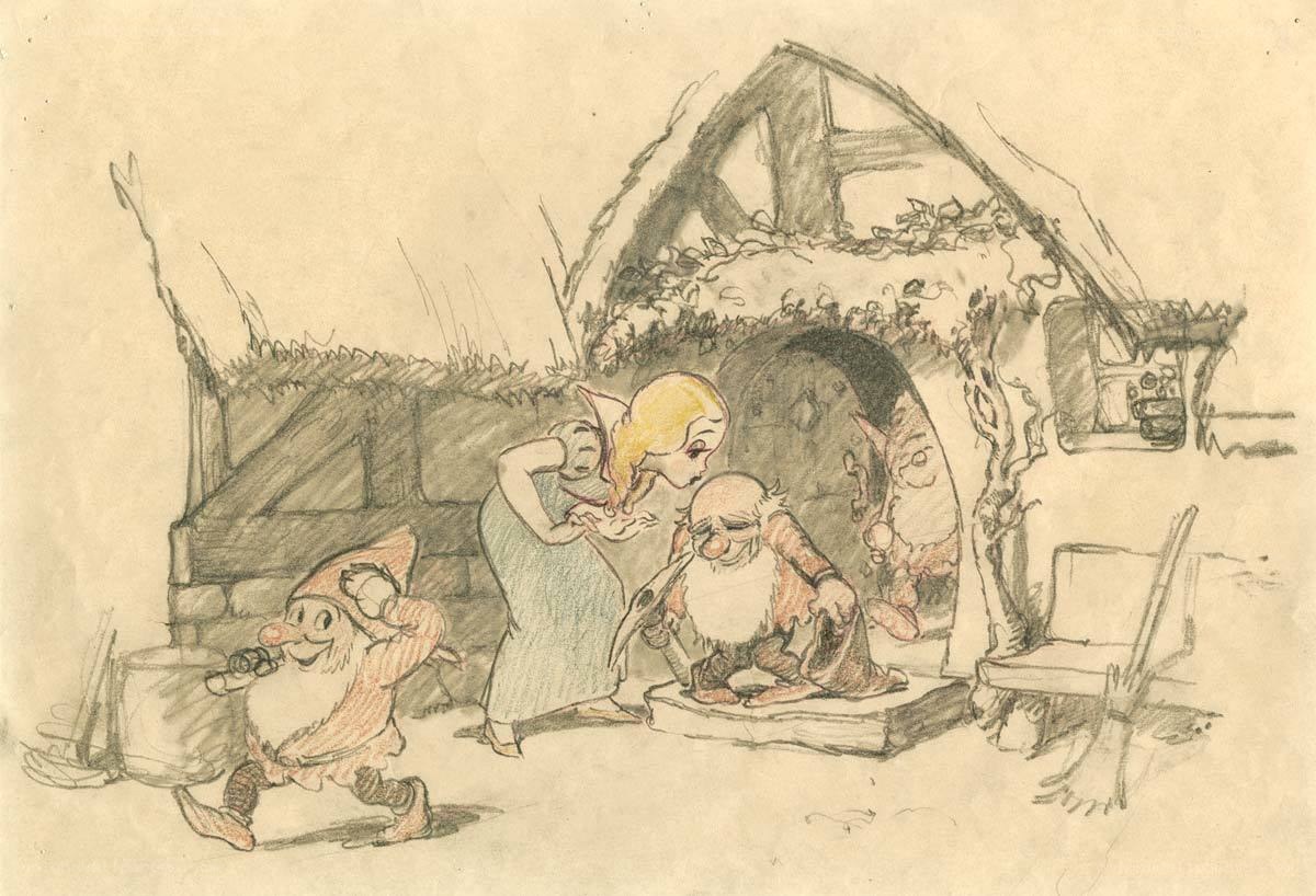 Snow White and the dwarfs