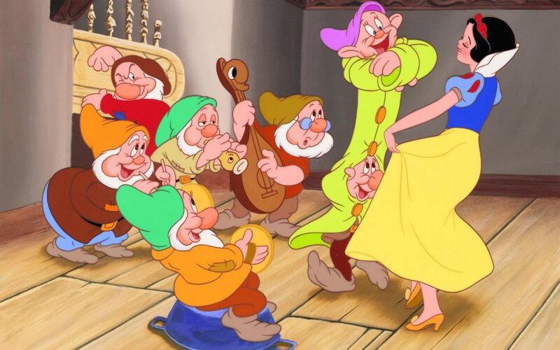 Snow White and the Seven Dwarfs — Yellow