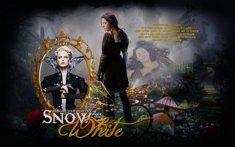 Snow White Character — Black