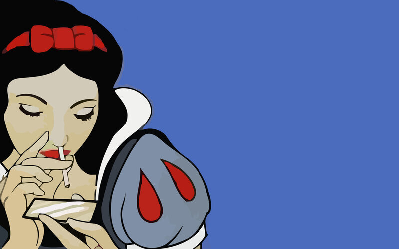 Snow White Character — Blue, Dramatic