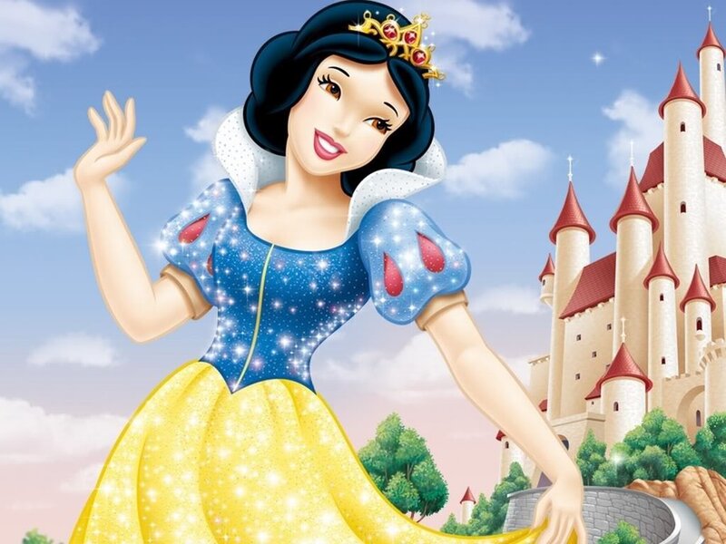 Snow White Character — Blue