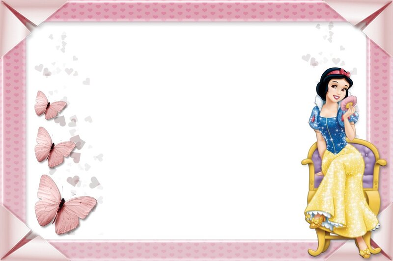 Snow White Character — Pink, Whimsical, Digital Art