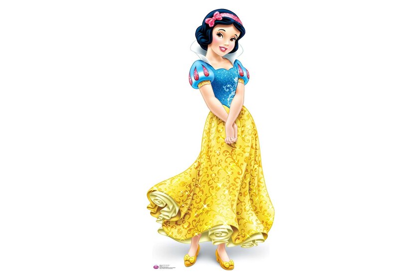 Snow White Character — Yellow, Graceful